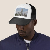Albany NY skyline Trucker Pet (In situ)