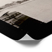 Albany NY Waterfront Foto 1909 Poster (Hoek)