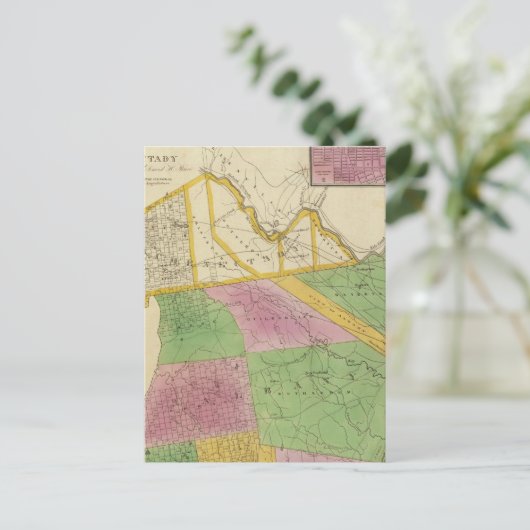 Albany, provincie Schenectady Briefkaart (Staand voorkant)