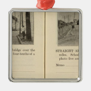 Albany Rensselaer East Greenbush Metalen Ornament