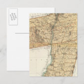 Albany, Rensselaer, provincie Columbia Briefkaart (Voorkant / Achterkant)