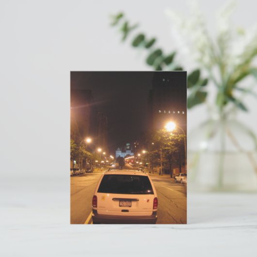 albany ' s nachts : straatheuvel briefkaart (Staand voorkant)