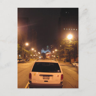 albany ' s nachts : straatheuvel briefkaart