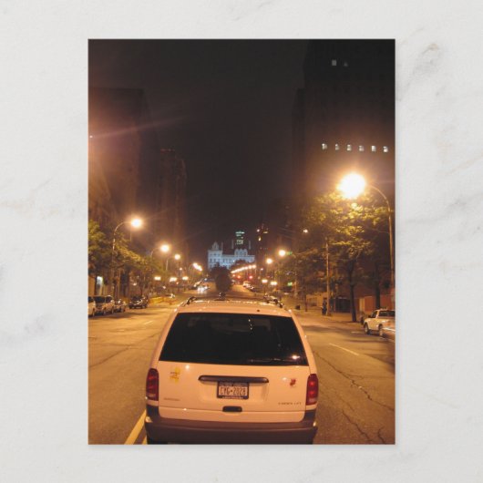 albany ' s nachts : straatheuvel briefkaart (Voorkant)