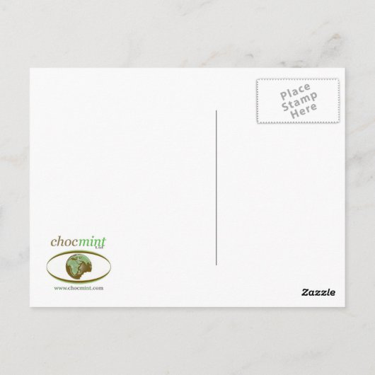 Albany Salmon Holes Briefkaart (Achterkant)