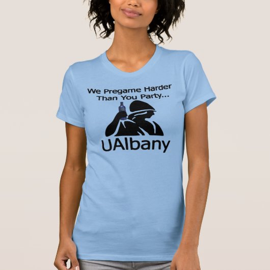 Albany sky t-shirt (Voorkant)