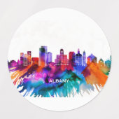 Albany Skyline Labels (Design 2)