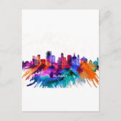 Albany Skyline Uitnodiging Briefkaart (Voorkant)