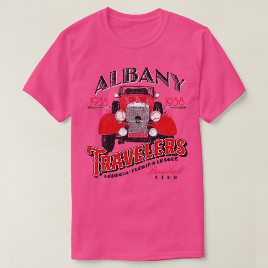Albany Travellers T-shirt (Design voorkant)