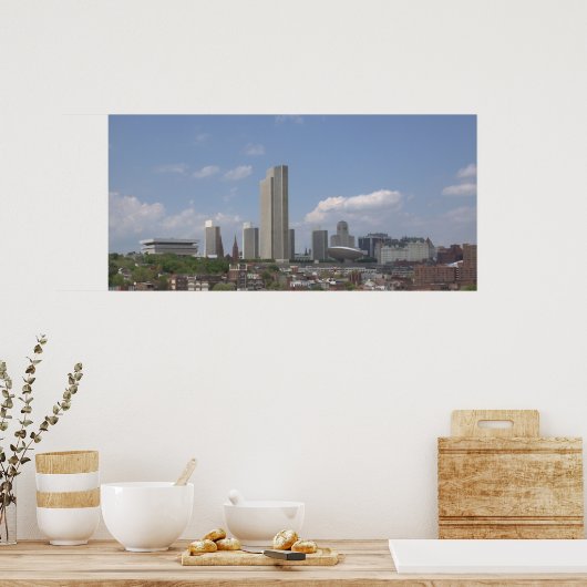 Albany uitzicht mei 2009 poster (Keuken)