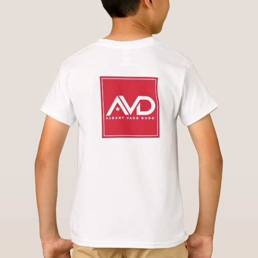 ALBANY VANS DUDE new swg Design! T-shirt (Achterkant)