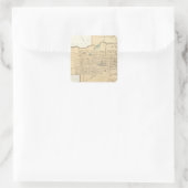 Albany Vierkante Sticker (Tas)