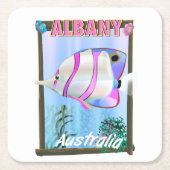 Albany, West-Australië Kartonnen Onderzetters (Voorkant)