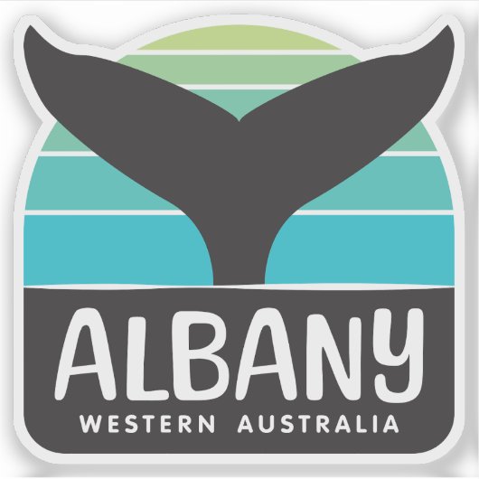 Albany, Western Australië Sticker (Voorkant)