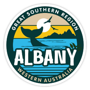 Albany, Western Australië Sticker