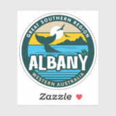 Albany, Western Australië Sticker (Vel)