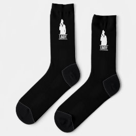 Albarone Gangster Silhouette Premium Crew Soks Sokken