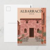 Albarracín Spanje Briefkaart (Voorkant / Achterkant)