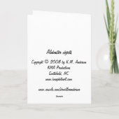 Albasten voorwerpen kaart (Achterkant)