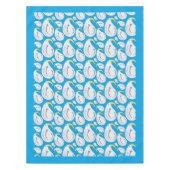 Albatros Blauw en Wit Party tafelkleed (Voorkant)