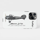 Albatros D.Va iPhone Hoesje (Achterkant horizontaal)