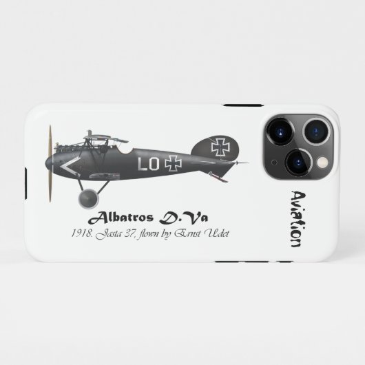 Albatros D.Va iPhone Hoesje (Achterkant horizontaal)
