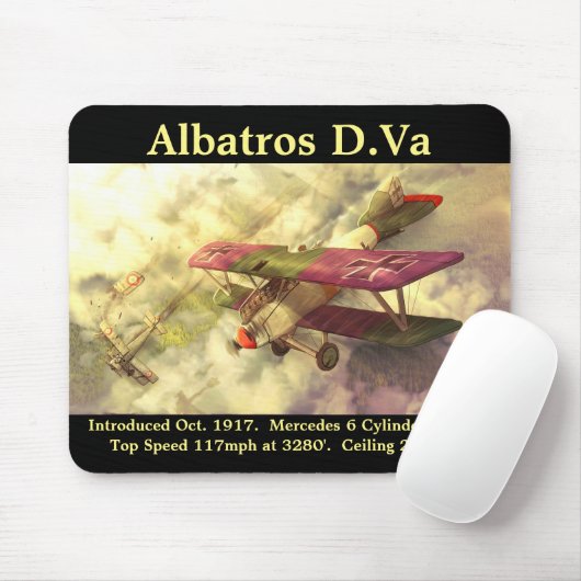 Albatros D.Va Muismat (Met muis)