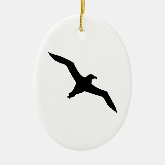 Albatros Keramisch Ornament (Voorkant)