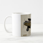 Albatros Lt. Von Hipple WWI Coffee Mok (Links)