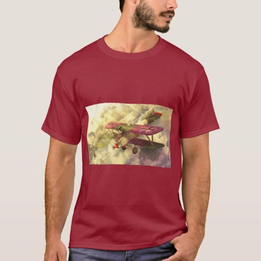 Albatros T-shirt voor vliegtuigen (Voorkant)