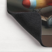 Albatros Vliegtuig Mousepad Muismat (Hoek)