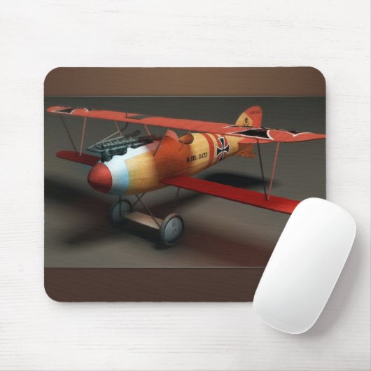Albatros Vliegtuig Mousepad Muismat (Met muis)
