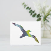 Albatross Animal silhouette Briefkaart (Staand voorkant)