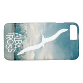Albatross art phone case (Achterkant (Horizontaal))