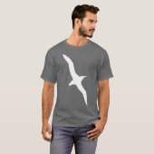 Albatross Bird T-Shirt White (Voorkant volledig)