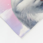 Albatross Dreamy Pattern Fleece Deken (Hoek)