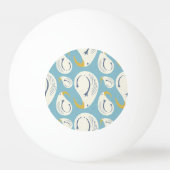 Albatross - Ocean Theme Pingpongbal (Achterkant)