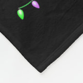 Albatross Santa Hat Xmas Lights Mannen Vrouwen Ker Fleece Deken (Hoek)