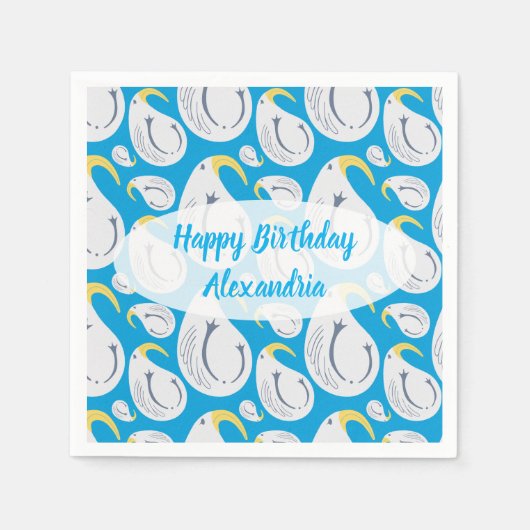 Albatross Servet (Voorkant)