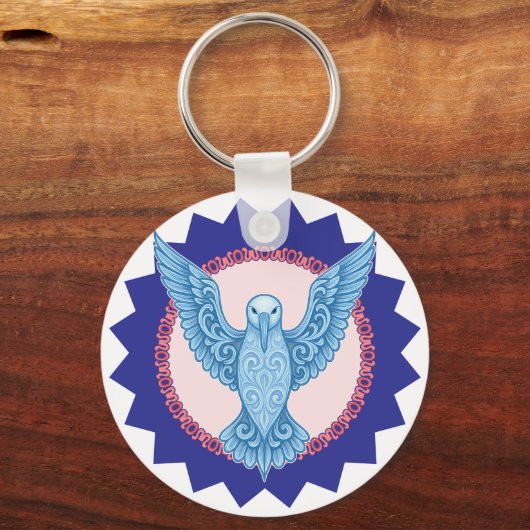 albatross sleutelhanger (Achterkant)