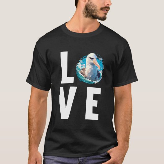 Albatrossen Lovers Albatross T-shirt (Voorkant)