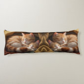 "Albedo Base-XL Body Kussen " Kleine Katten slapen (Achterkant)