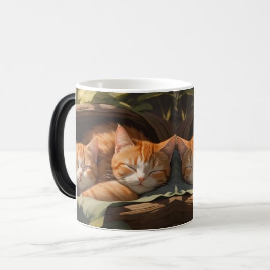 "Albedo Base-XL Morphing Mok - Kleine Katten Slape (Voorkant links)