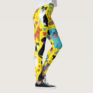 AlbedoBase XL – Speelse Pet Collage Leggings
