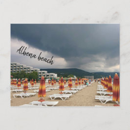 Albena strand, Bulgarije briefkaart
