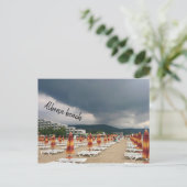 Albena strand, Bulgarije briefkaart (Staand voorkant)