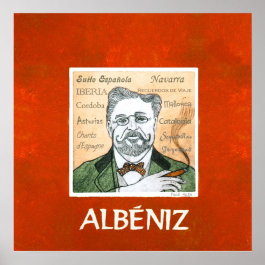Albeniz poster (Voorkant)