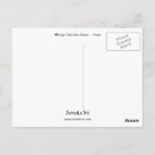 Albergo Columbia Genoa ~ Trieste Briefkaart (Achterkant)