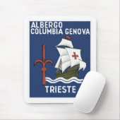 Albergo Columbia Genoa ~ Trieste Muismat (Met muis)