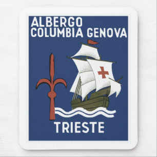 Albergo Columbia Genoa ~ Trieste Muismat